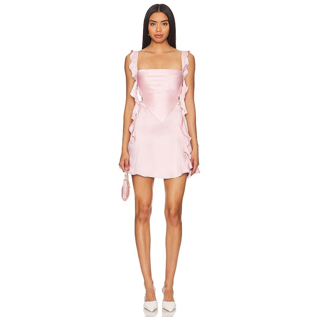 Nana Jacqueline Karina Dress In Pink